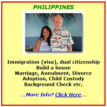 american requesting a divorce in the Philippines